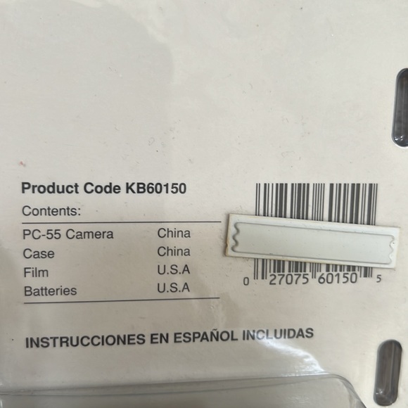 Pentax PC-55 35mm Film Camera 30mm Fixed Lens auto Rewind, New condition - Picture 12 of 12